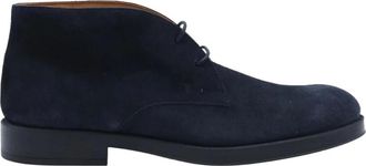 Tod's Su&egrave;de Desert Laarzen - Heren - Schoenen - Blauw - Maat: 41 1/2 EU Su&egrave;de
