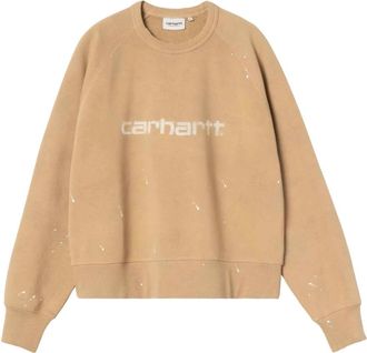 Carhartt Work in Progress Donna, Felpe, Marrone, M, new