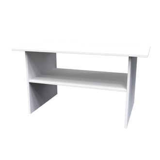 Welcome Furniture Wellington Ready Assembled Coffee Table - White Matt & White - Welcome Furniture | TJ Hughes