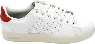 adidas Premium Leren Veters Rubberen Zool Schoen - Heren - Skateschoenen - Wit - 40 2/3 EU - Fitness