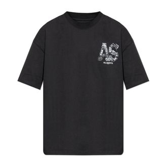 AllSaints T-Shirts, male, Black, Size: 2XL Mixtape T-shirt