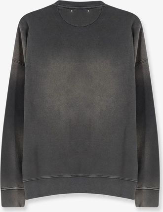 Golden Goose Unisex Cotton Sweatshirt Grey Sweatshirts Sweater