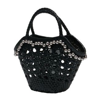 Osoi Lip Shopper Tote Bag - Black