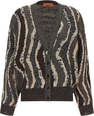 Missoni Wave Pattern Cardigan