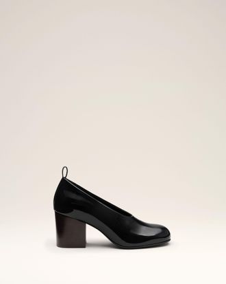 Ami Ami Paris - Black cow leather pumps Black - Size: 36 - for Women
