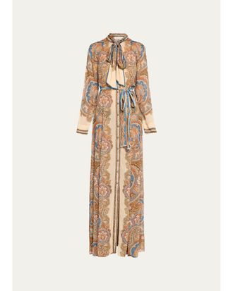 Zimmermann Clash Paisley Maxi Dress