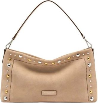 Gianni Chiarini Tassen, Dames, Beige, ONE Size, Su&egrave;de, Elisa