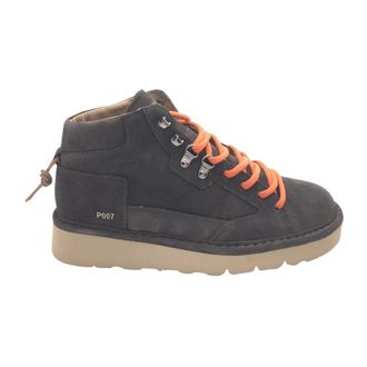 Panchic P007 Enkellaars - Heren - Schoenen - Grijs - Maat: 45 EU Katoen