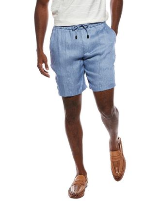 Isaia Linen Short
