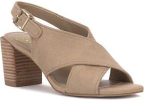 Vince Camuto Stazie Slingback Sandal in Tortilla Stretch at Nordstrom Rack, Size 6.5