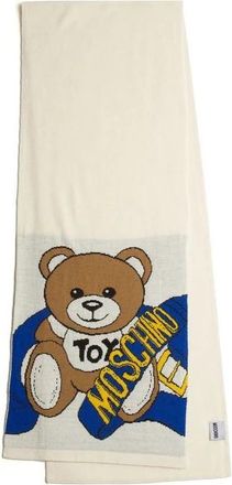 Moschino Sjaal - Dames - Wintersjaals - Veelkleurig - ONE Size - Wol - Accessoires