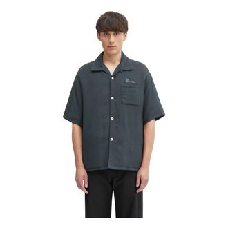 Visvim Heren, Overhemden, Grijs, Maat: XL