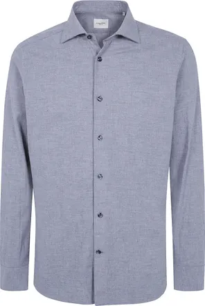 Tintoria Mattei Shirt Flannel Solid Flanel Shirt