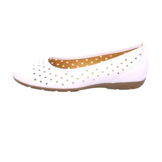 Gabor Dames, Schoenen, Wit, Maat: 40 1/2 EU Leer