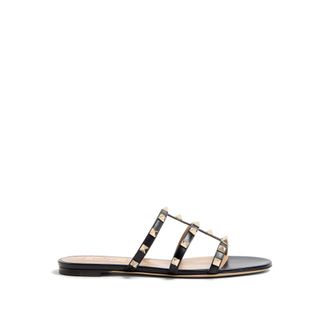 Valentino Garavani Rockstud Lage Slippers