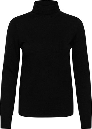 MY ESSENTIAL WARDROBE Gebreide kleding - Dames - Coltruien - Zwart - M - Truien & Vesten