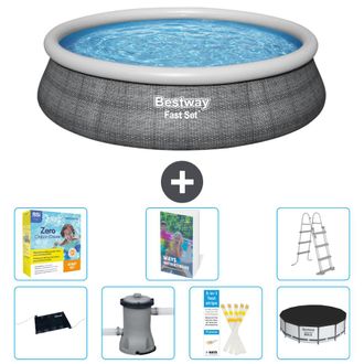 Bestway Piscina Bestway Fast Set Redonda - 457x107 Cm - 8-piezas S408