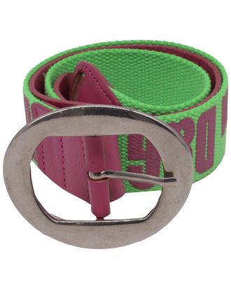 Dolce & Gabbana Logo Buckle Belt (Authentic Pre-Loved)