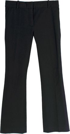 Frame Denim Black Le Crop Mini Boot Trousers Size XXS