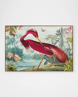 John-Richard Vibrant Birds II Framed Giclee