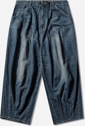 Needles Men s HD Baggy Jeans Indigo