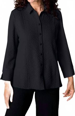 Habitat Shaped Shirt In Black
