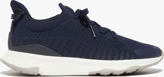 FitFlop Fitflop VITAMIN FFX KNIT Womens Trainers Midnight Navy/Pewter - Blue - Size UK 4