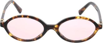 Miu Miu Zonnebril - unisex - Zonnebrillen - Bruin - ONE Size - Accessoires