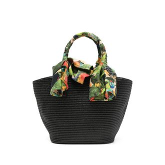 Farm Rio Printed Handle Tote Bag