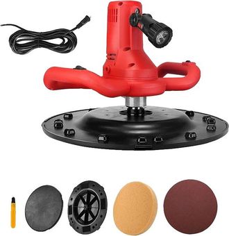 OEM Llana El&eacute;ctrica Para Hormig&oacute;n, Velocidad Regulable, Dise&ntilde;o Ergon&oacute;mico, Color Rojo