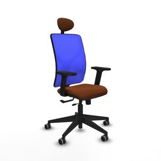 Piqueras y Crespo Silla De Oficina Piqueras Y Crespo Motilla Negro Poliuretano