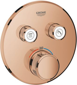 GROHE Grohtherm Smartcontrol, Termostato Para Instalaci&oacute;n Empotrada 2 Salidas, Warm Sunset (29119da0) - Grohe