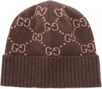 Gucci Gg Jacquard Hat