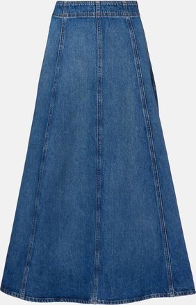 Ulla Johnson Gonna midi Uma in denim