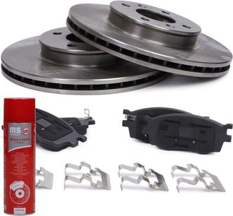 OEM Juego De Discos Y Pastillas De Freno Delantero Kia Rio Ii, Hyundai Accent Iii, I20 I 202202600