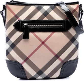 Burberry Pre-owned Burberry Supernova Check Coated Canvas Dryden Crossbody Ladies AZN0UMQXCL4U65IT