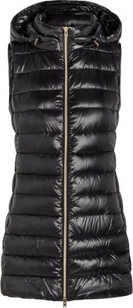 Herno Hooded Shell Gilet - Black - 48 (UK16 / XL)