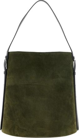 Coperni Ergonomische Tote Bag - Dames - Schoudertassen - Groen - ONE Size - Leer - Tassen
