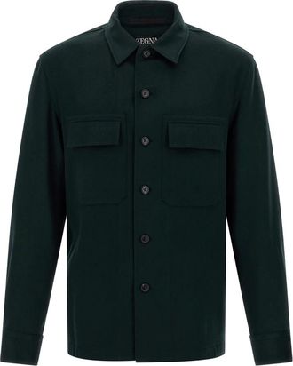 Ermenegildo Zegna Hombre, Chaquetas, Verde, Talla: L