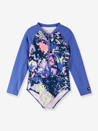 Reima M&auml;dchen UV-Badeanzug mit Reissverschluss AALLOT Reima lila