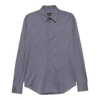 Giorgio Armani Hombre, Camisas, Azul, Talla: 3XL