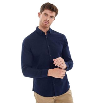 Threadbare Herenoverhemd in Oxford-stijl, reguliere pasvorm (set van 2) (Marine/Denim)