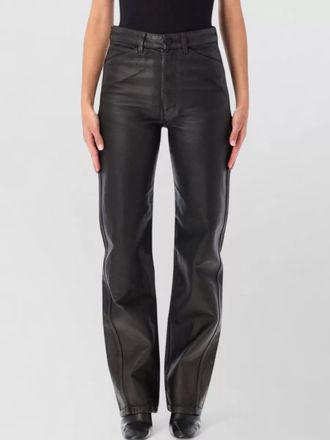 Christophe Lemaire twisted straight-leg jeans
