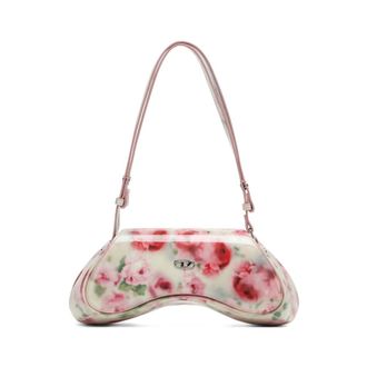 Diesel Shoulder Bags, female, Pink, ONE SIZE, Play Crossbody