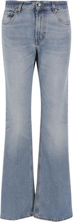 Haikure Wijde Pijp Flared Jeans - Dames - Bootcut Jeans - Blauw - W29 - Katoen - Jeans