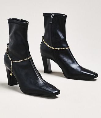 Lola Cruz Pointed Toe Ankle Boots
