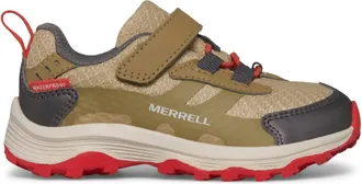 Merrell Moab Speed 2 Low A/C Jr. Waterproof Hiking Shoes - Toddlers Khaki 10 T