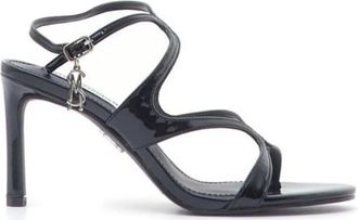 Steve Madden Gracia Sandal - Dames - Sandalen met hakken - Zwart - 40 EU - Schoenen