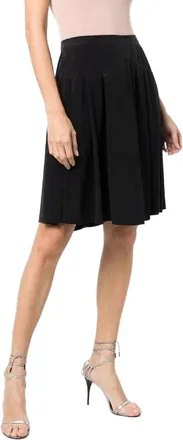 Chanel 90S Midi Panel Skirt, Size Int; S (Authentic Pre-Loved)