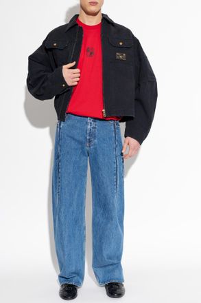 VETEMENTS T-shirt With Print, Mens, Red